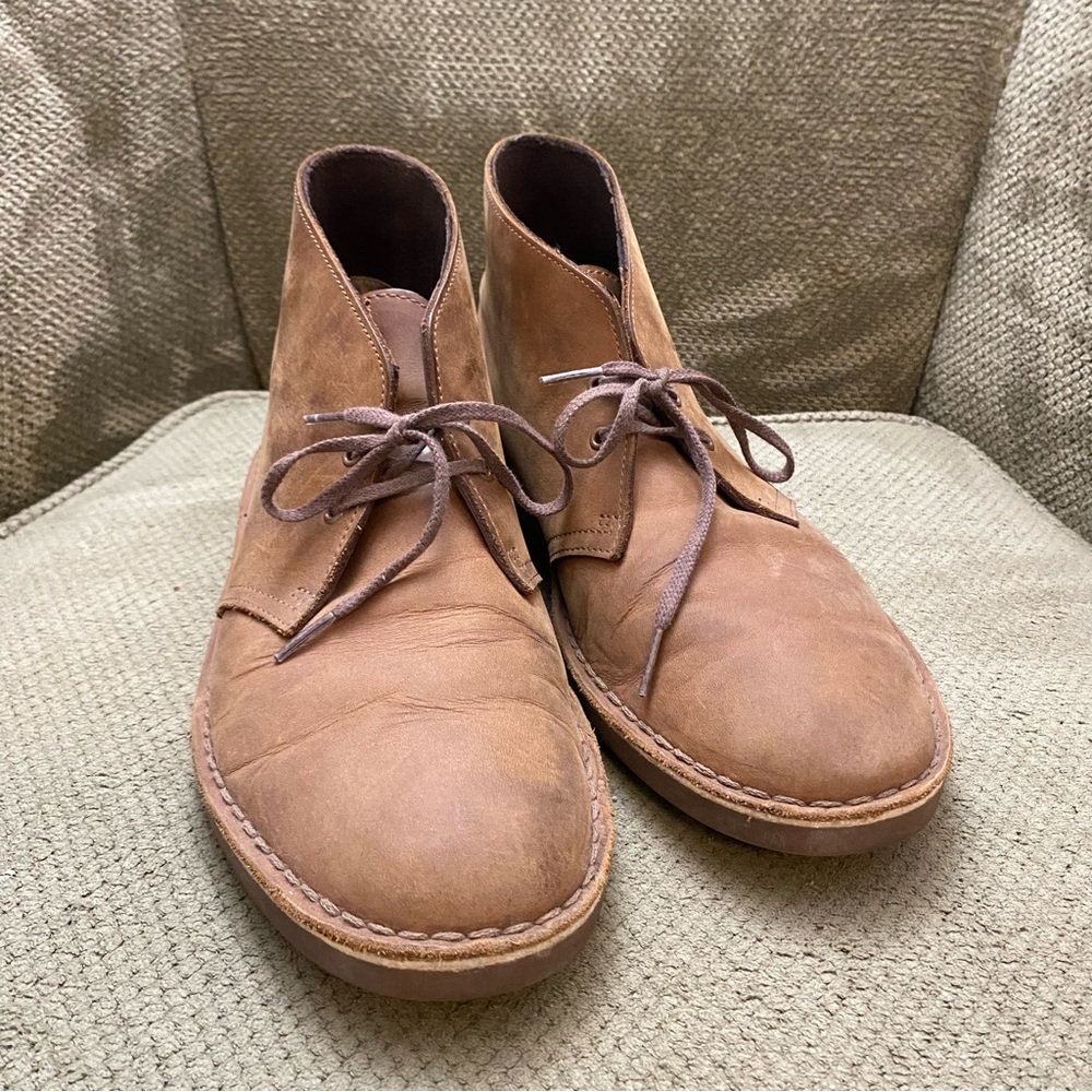Brown Clark dress shoes